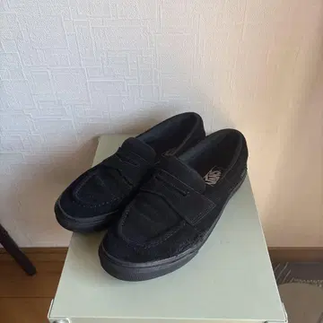 VANS LOAFER 반스 로퍼 스웨이드 블랙 27cm