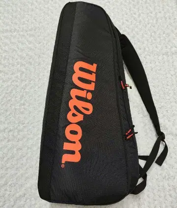 새상품급 Wilson 윌슨 라켓 백 6 SuperTour 오렌지