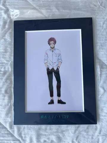 블루 록 이토시 사에 캐릭터 파인 매트 그림