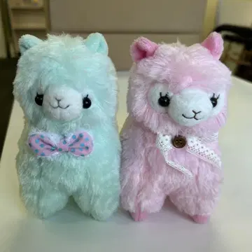 [새상품급] Alpacasso 알파카 봉제 인형 2개 세트