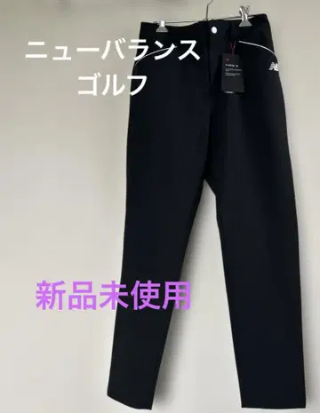 뉴발란스 골프 테이퍼드 팬츠 사이즈 1 흡습속건 블랙