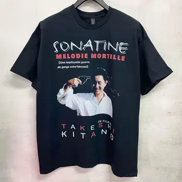 영화 소나티네 Sonatine [XL 사이즈] T셔츠 블랙