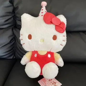 [새상품] 몬치치 x 헬로키티 기념일 파티 BIG 봉제 인형