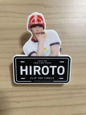 INI FTC 니시 히로토 명찰