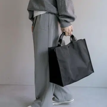 ear PAPILLONNER 수납하기 좋은 심플 토트백