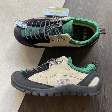 KEEN 캐주얼 스니커즈 블랙/그린/베이지 26cm