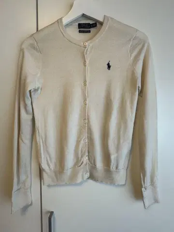 Polo Ralph Lauren 아이보리 가디건 XS