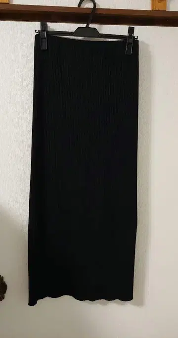 노블 토탄 골지 타이트 스커트 38
