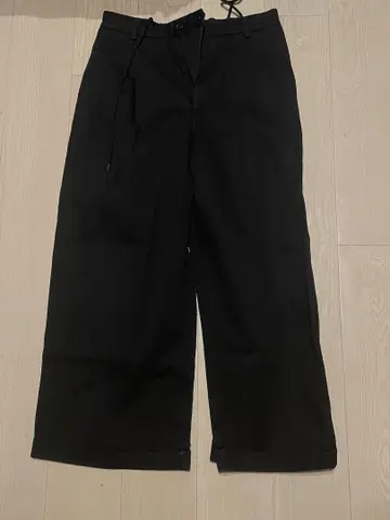 ZARA Mason special 콜라보 와이드 팬츠 블랙