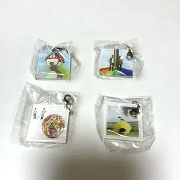 유즈 가챠 CD 아크릴 참 세트
