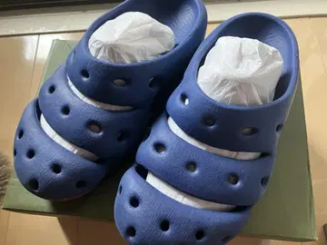 KEEN 요기 클로그 샌들 네이비/레드