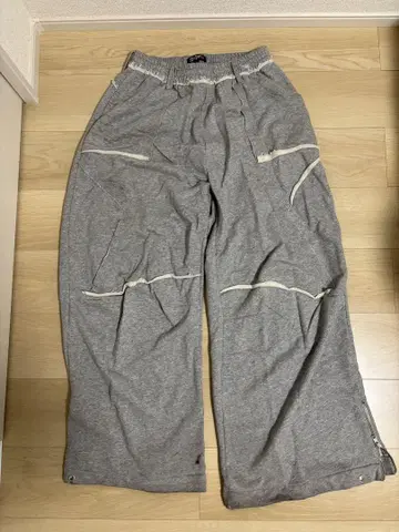SEVNS Star cutoff sweat pants 그레이 who28