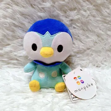 [택 포함] 포켓몬 몬포케 세탁 가능한 봉제인형 팽도리