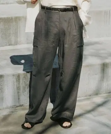 LIDNM LINEN CHINTZ BDU PANTS M 사이즈