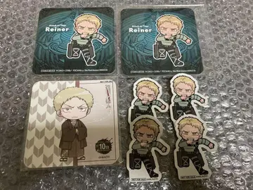 진격의 거인 라이너 코스터 스티커