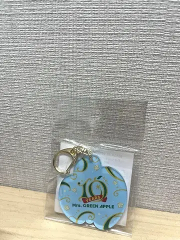 미개봉 Mrs. GREEN APPLE 10주년 기념 키링 나고야