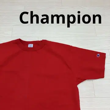 Champion USA 크루넥 반팔 티셔츠 무지 소매 T1011