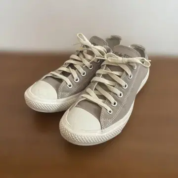 Converse 그레이 스니커즈 로우컷