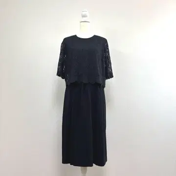 블랙 포멀 원피스 관혼상제 예복 상복 블랙