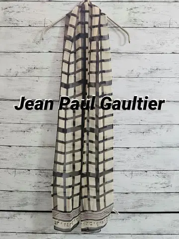 [새상품] Jean Paul Gaultier 스카프 실크 100%