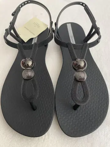 Ipanema 비치 샌들 블랙/실버 24.5cm