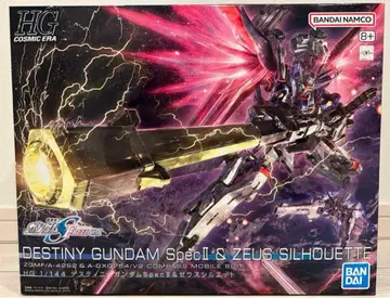 새상품 HG 1/144 데스티니 건담 SpecII & 제우스 실루엣