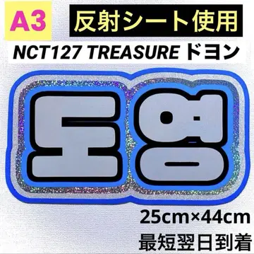 nct127 treasure 도영 네임보드
