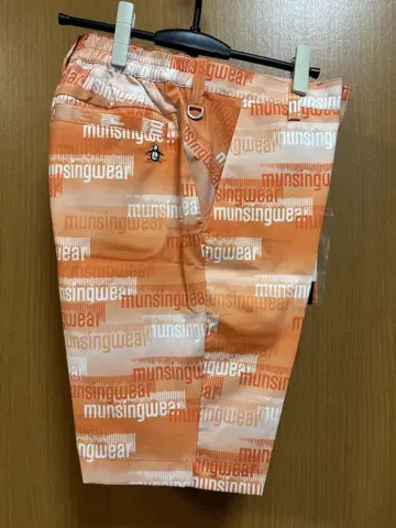 먼싱웨어 munsingwear 오렌지 로고 팬츠 89-94
