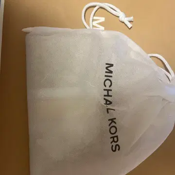 MICHAEL KORS 장지갑 화이트/실버