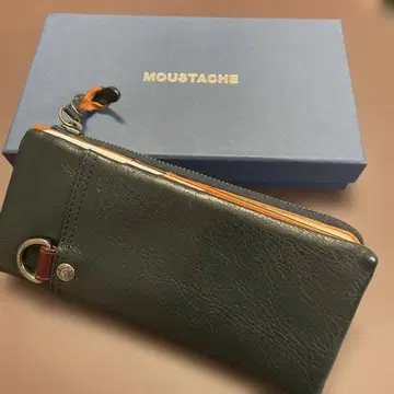 MOUSTACHE 장지갑 네이비