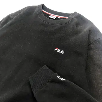 FILA 맨투맨 블랙 남성용 L