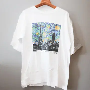 빈티지 티셔츠 아트 고흐 vintage 구제 의류