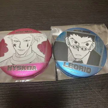 HUNTER x HUNTER 히소카 레오리오 캔뱃지 점프샵