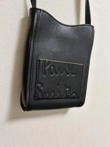Paul Smith 폴스미스 브랜디드 컬러 엣지 숄더백