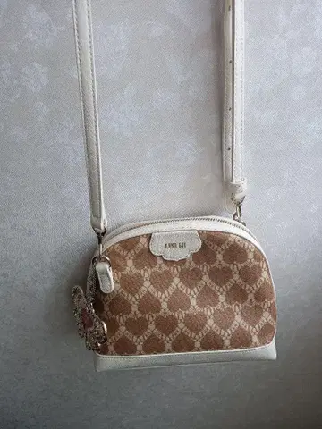 ANNA SUI 하트 무늬 숄더백
