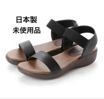일본제 컴포트 샌들 블랙 24cm~24.5cm 3E