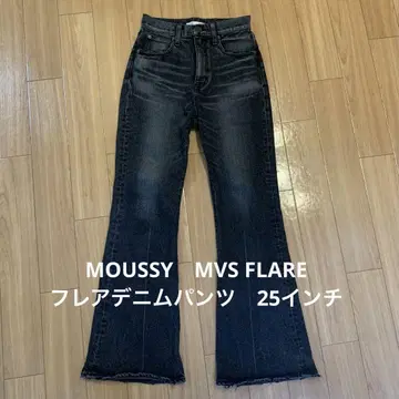 MOUSSY MVS FLARE 플레어 데님 팬츠 25인치