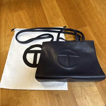 TELFAR 3way 가죽 토트백 숄더 스트랩 포함 M 사이즈