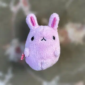 헤이세이 레트로 우사달마 토끼 핑크 미니 봉제 인형 마스코트