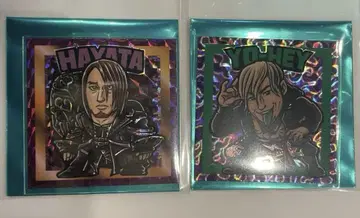 프로레슬링 NOAH 씰 HAYATA YO-HEY 2개 1세트