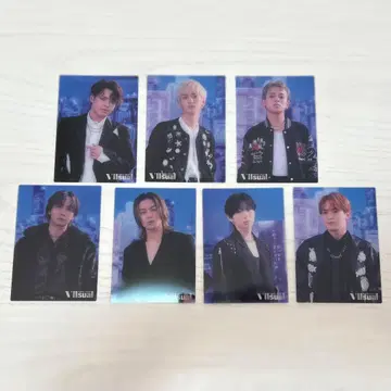 TravisJapan VIIsual 클리어 트레이딩 카드