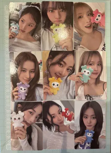 TWICE 팬클럽 ONCE 5기 트레이딩 카드 9장 세트
