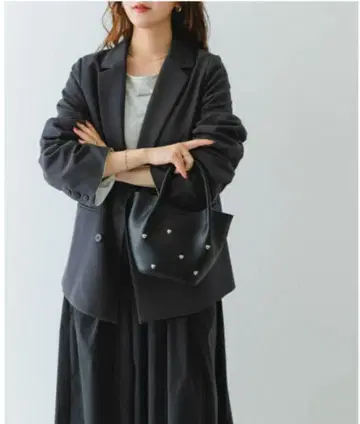 로데스코 하트 스터드 숄더백