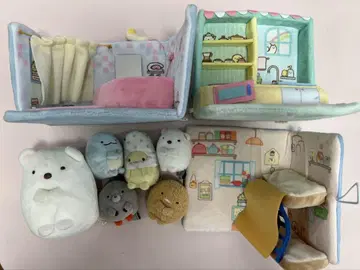 스미코구라시 봉제 인형 미니 하우스 세트
