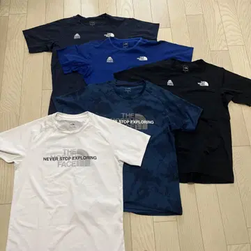 THE NORTH FACE 티셔츠 5장 세트