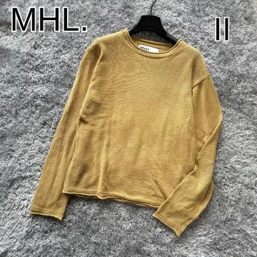 MHL 마가렛호웰 썸머 니트 린넨 코튼 베이지 M