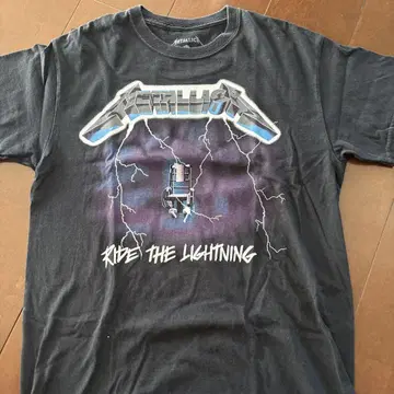 METALLICA Ride The Lightning 티셔츠 MD