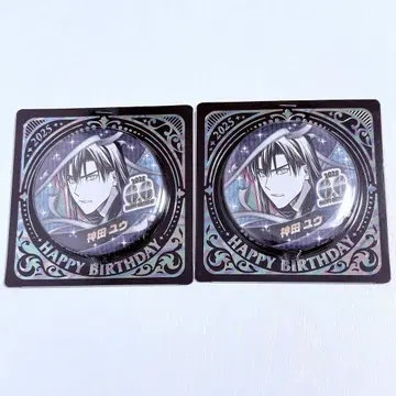 D.Gray-man 칸다 유 생일 캔뱃지 2025 2점