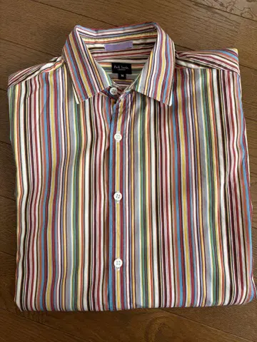 Paul Smith 스트라이프 반팔 셔츠 남성용
