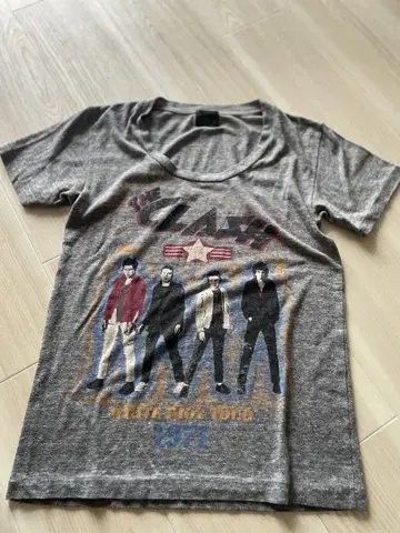 THE CLASH White riot tour 1977 티셔츠